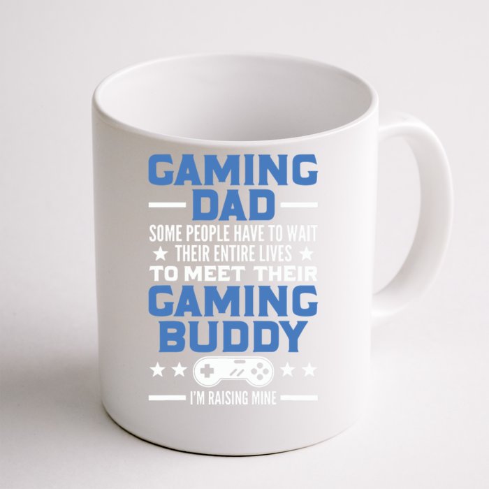 Gamer Fathers Day Gift Video Games Gaming Dad Gaming Front & Back Coffee Mug