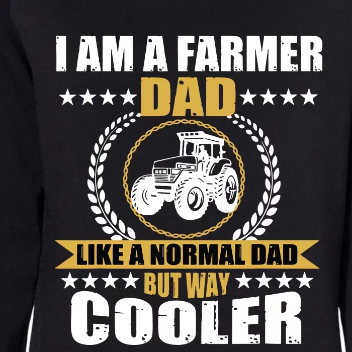 Great Farmer Dad Gift Tractor Farm Father Arable Farming Men Womens California Wash Sweatshirt