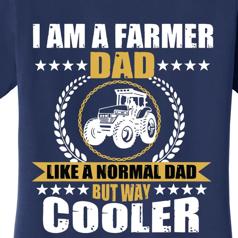 Great Farmer Dad Gift Tractor Farm Father Arable Farming Men Women's T-Shirt