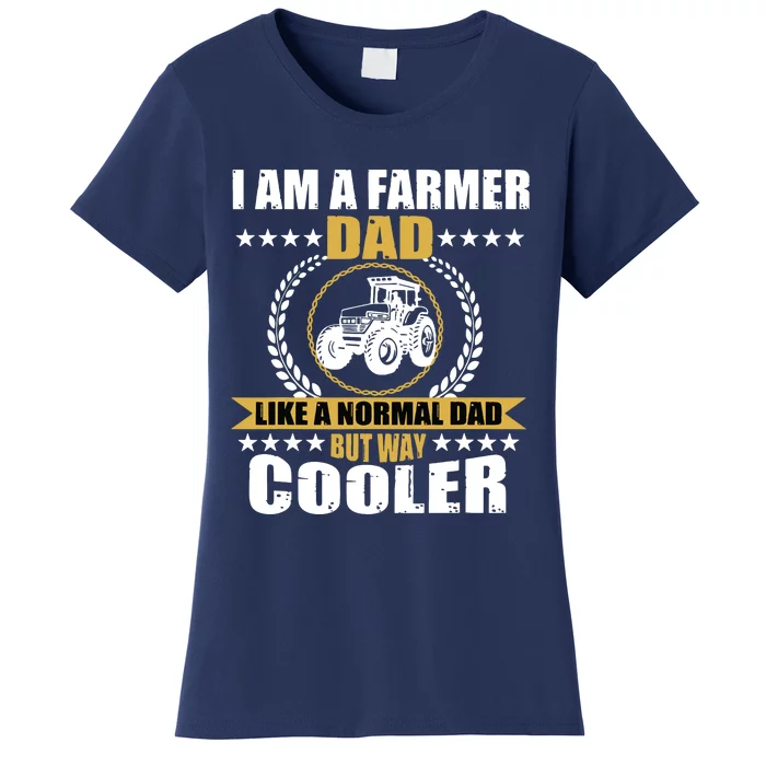 Great Farmer Dad Gift Tractor Farm Father Arable Farming Men Women's T-Shirt