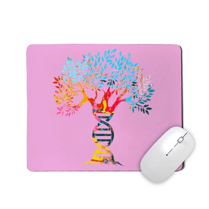 Genealogist Family DNA Lineage Researcher Genealogy Tree Mousepad