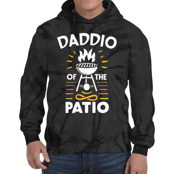 Grilling Funny Dad Bbq Party Smoker Pork Grill Master Bbq Tie Dye Hoodie