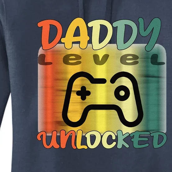 Game Fathers Day Gamer Daddy Daddy Gaming Dad Gaming Women's Pullover Hoodie