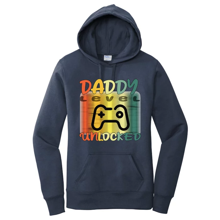 Game Fathers Day Gamer Daddy Daddy Gaming Dad Gaming Women's Pullover Hoodie