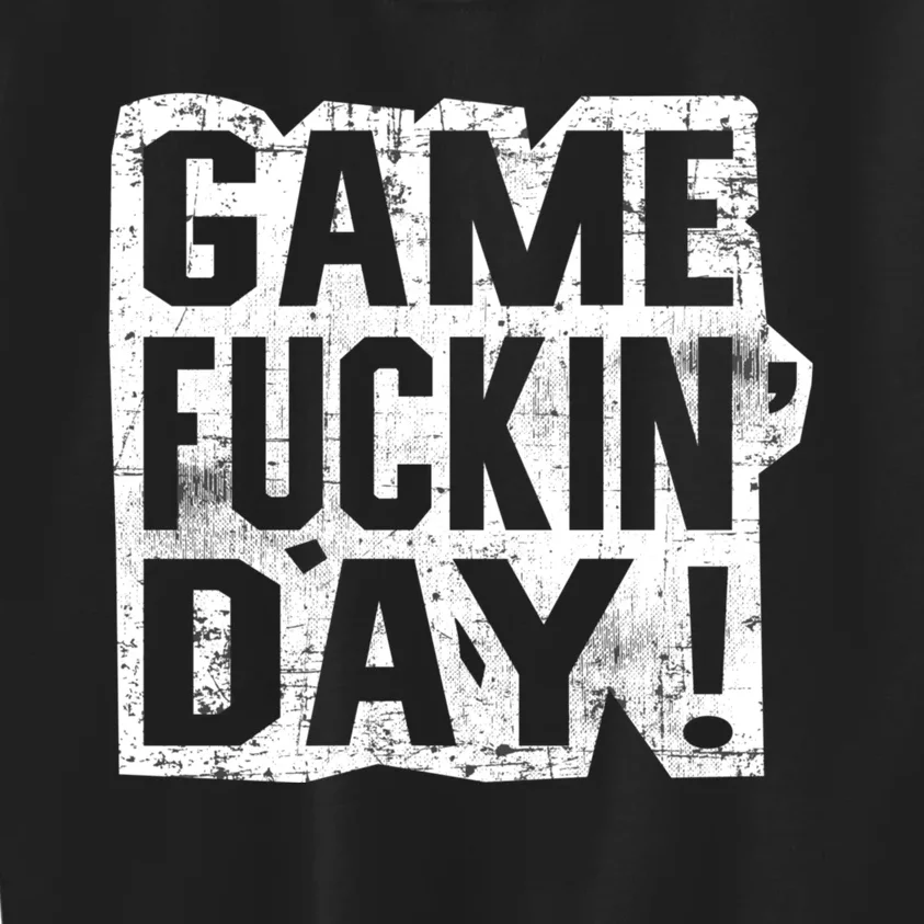 Game Fuckin Day Kids Sweatshirt