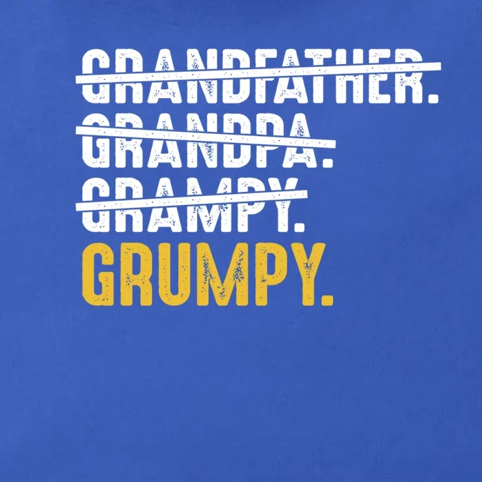 Grumpy FatherS Day Grandfather Grandpa Grampy Grumpy Meaningful Gift Zip Tote Bag