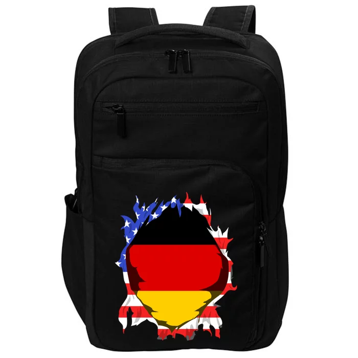 Ger Flag Deutschland Heritage Pride Gery Oktoberfest Gift Impact Tech Backpack