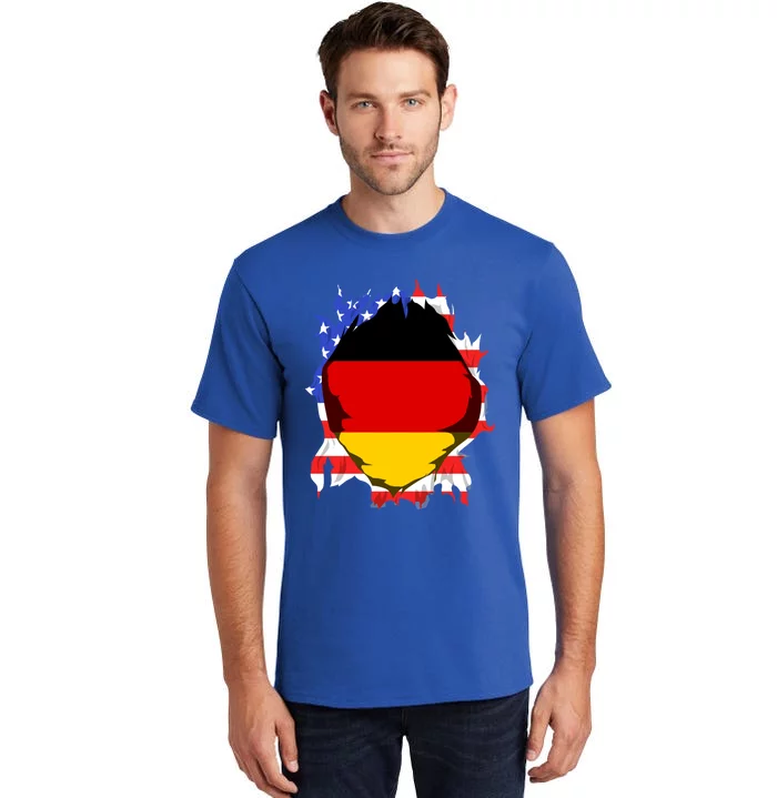 Ger Flag Deutschland Heritage Pride Gery Oktoberfest Gift Tall T-Shirt