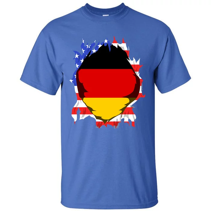 Ger Flag Deutschland Heritage Pride Gery Oktoberfest Gift Tall T-Shirt