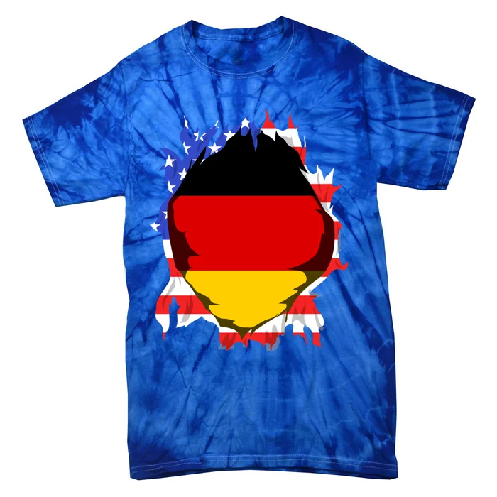 Ger Flag Deutschland Heritage Pride Gery Oktoberfest Gift Tie-Dye T-Shirt