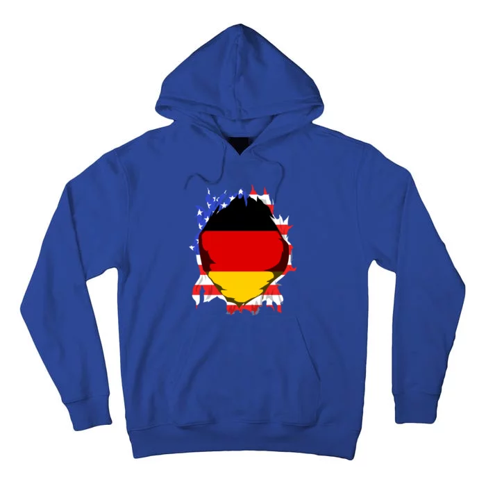 Ger Flag Deutschland Heritage Pride Gery Oktoberfest Gift Tall Hoodie