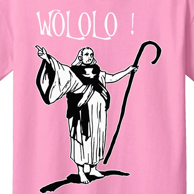 Geek For Empire Game Fans Monk Age Wololo Kids T-Shirt