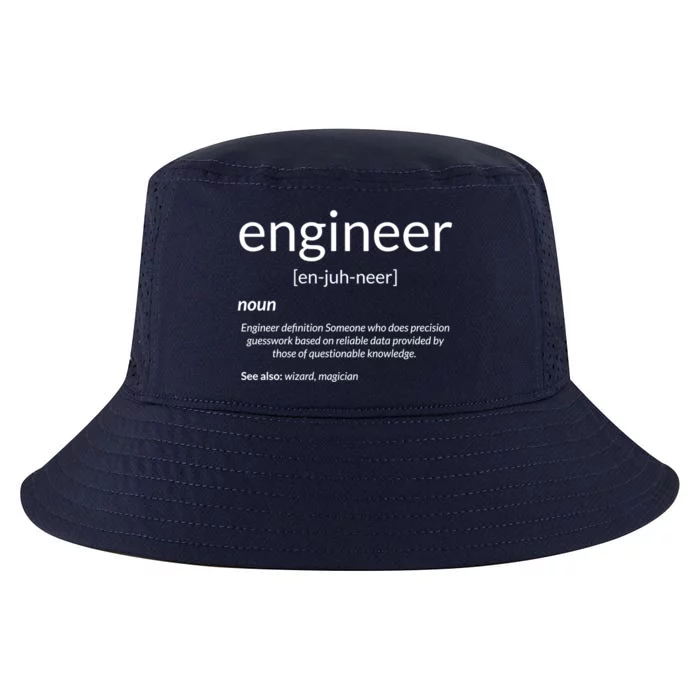 Gift For Engineer College Major Engineer Definition Gift Cool Comfort Performance Bucket Hat