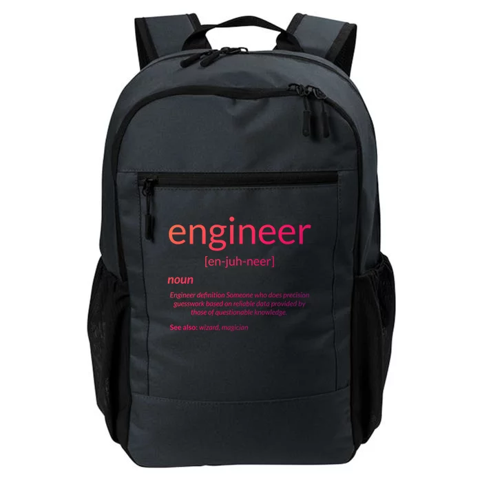 Gift For Engineer College Major Engineer Definition Gift Daily Commute Backpack