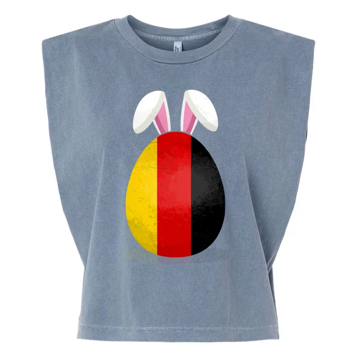 Gery Flag Egg Bunny Ears Ger Easter Sunday Cool Gift Garment-Dyed Women's Muscle Tee