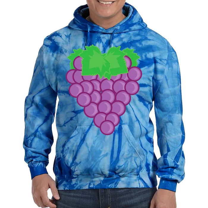 Grape Fruit Easy Lazy DIY Halloween Costume Tie Dye Hoodie