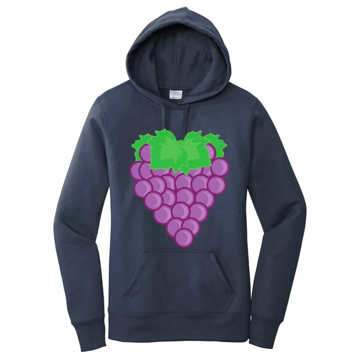 Grape Fruit Easy Lazy DIY Halloween Costume Women's Pullover Hoodie