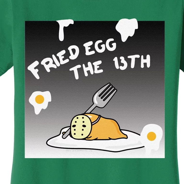 Gudetama Fried Egg The 13th Halloween Women's T-Shirt