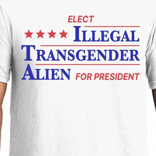 Got Funny Elect Illegal Alien For President Pajama Set