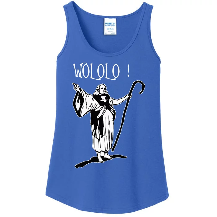 Geek For Empire Game Fans Monk Age Wololo Ladies Essential Tank