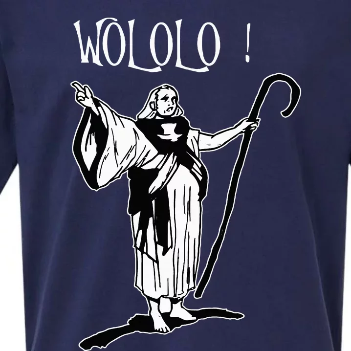 Geek For Empire Game Fans Monk Age Wololo Sueded Cloud Jersey T-Shirt