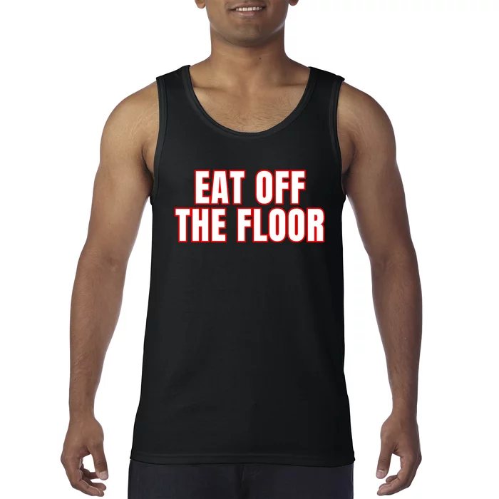 Georgia Football Eat Off The Floor Tank Top