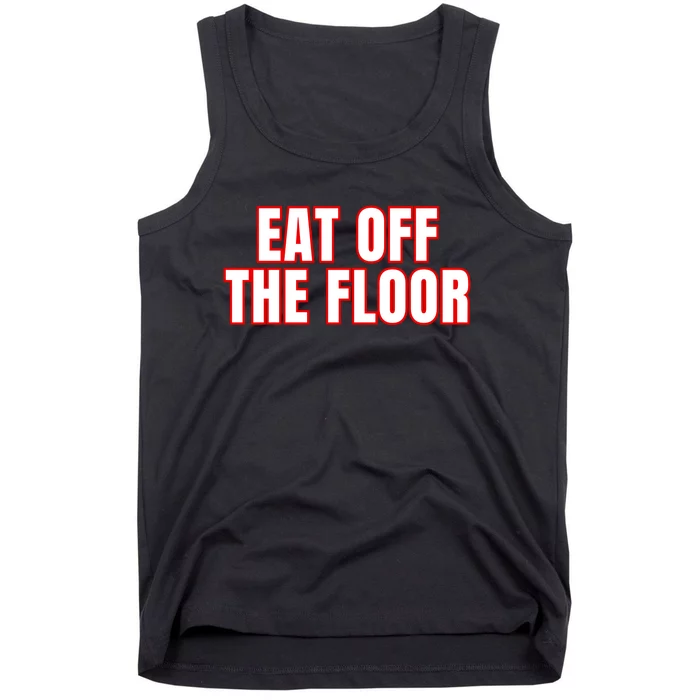 Georgia Football Eat Off The Floor Tank Top