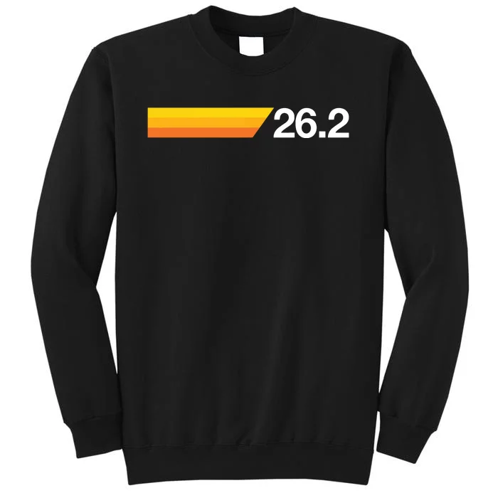 Gift For First Marathon 262 Marathoner Retro Runner Sweatshirt