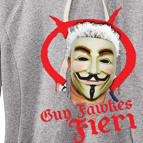 Guy Fawkes Fieri Women's Fleece Hoodie