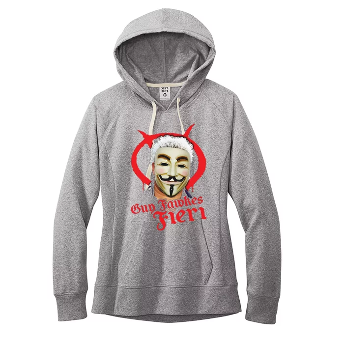 Guy Fawkes Fieri Women's Fleece Hoodie