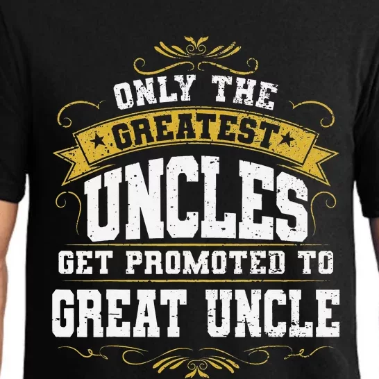 Gift for First Time Great Uncle Uncles Great Uncle Pajama Set