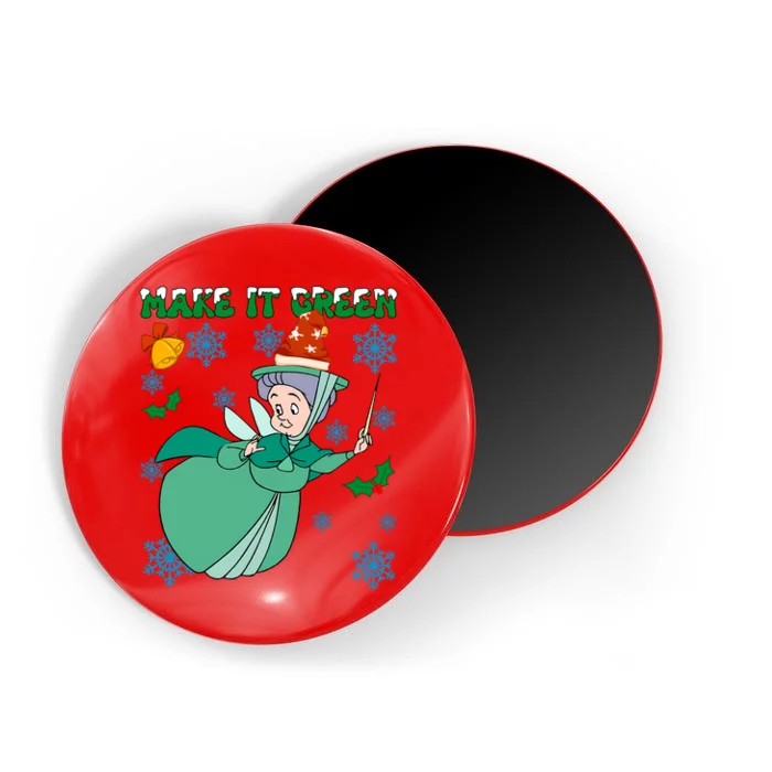 Good Fairy Fauna Make It Green Fauna Christmas Lights Magnet