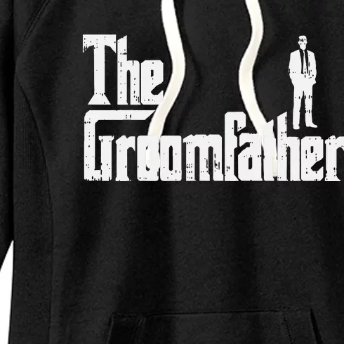 Groom Father Funny Wedding Party Rehearsal Dinner Dad Women's Fleece Hoodie