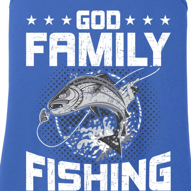 God Family Fishing Fly Fishing Gift Ladies Essential Tank