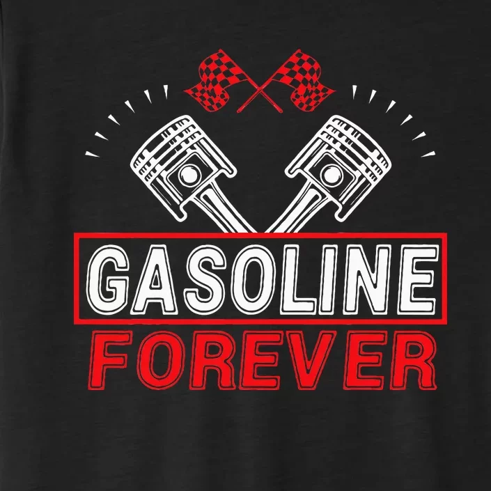 Gasoline Forever Funny Gas Cars ChromaSoft Performance T-Shirt