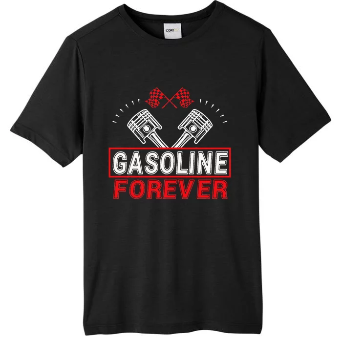 Gasoline Forever Funny Gas Cars ChromaSoft Performance T-Shirt