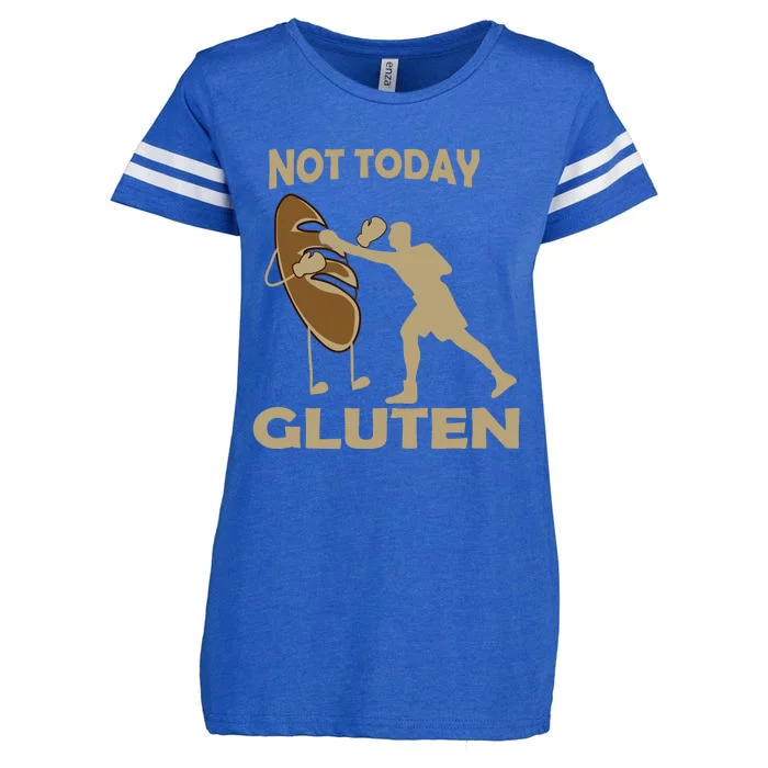 Gluten Free Funny Not Today Gluten Enza Ladies Jersey Football T-Shirt