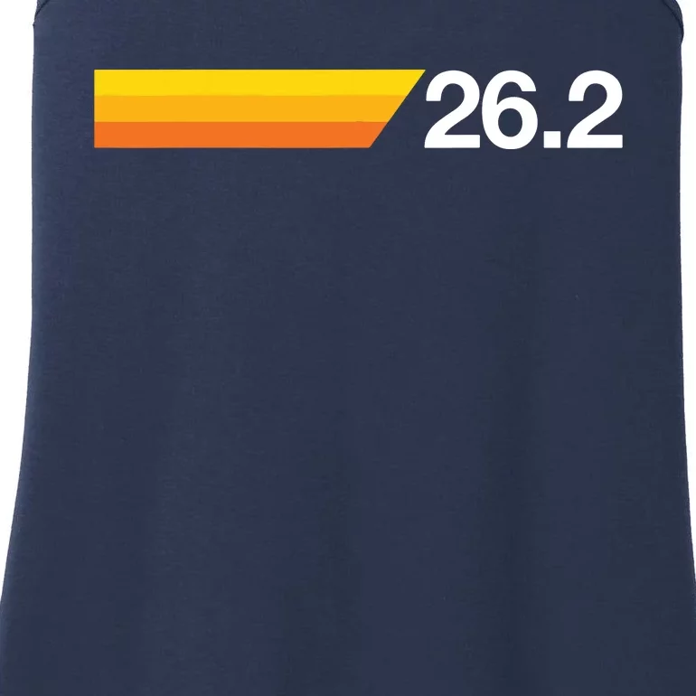 Gift For First Marathon 262 Marathoner Retro Runner Ladies Essential Tank