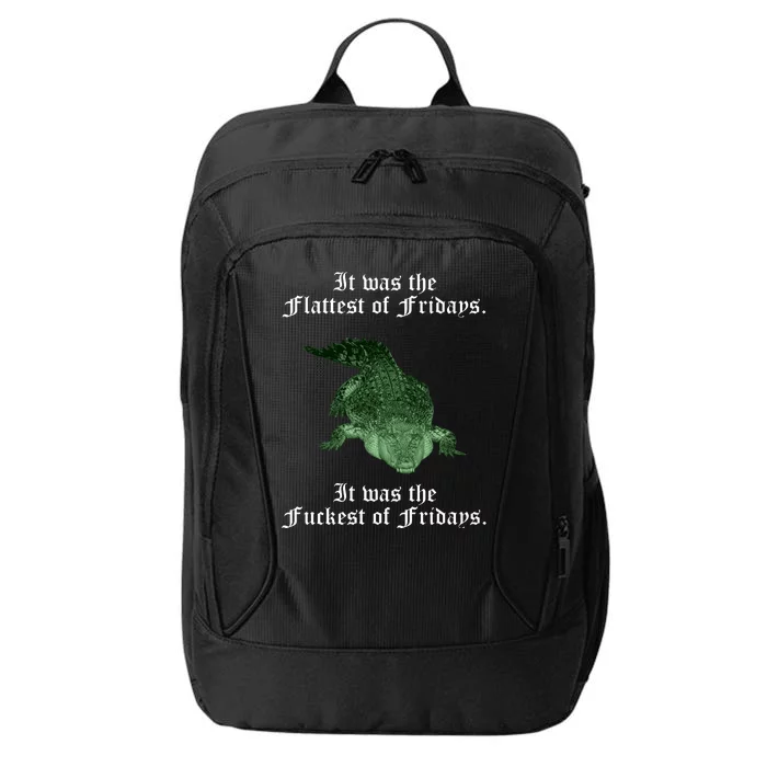 Gator Flat Fuck Friday's Funny City Backpack