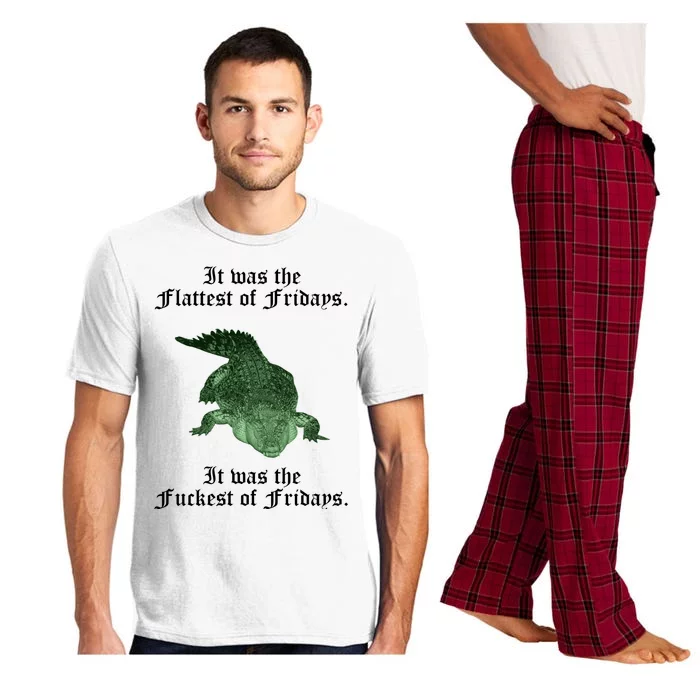 Gator Flat Fuck Friday's Funny Pajama Set