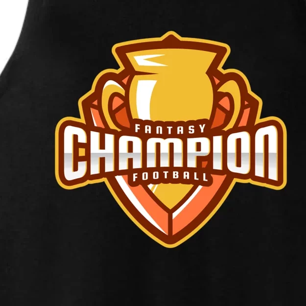 Glorious Fantasy Football Champion League Winner Great Gift Ladies Tri-Blend Wicking Tank