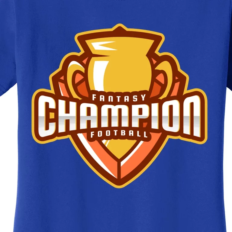 Glorious Fantasy Football Champion League Winner Great Gift Women's T-Shirt