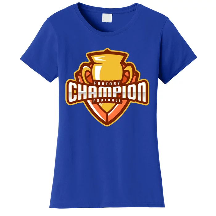 Glorious Fantasy Football Champion League Winner Great Gift Women's T-Shirt