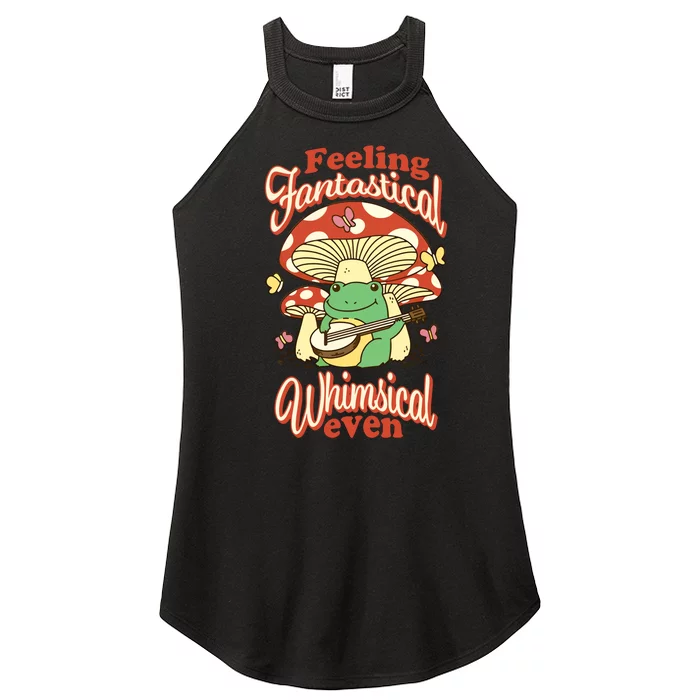 Gotfunny Feeling Fantastical Whimsical Even Women’s Perfect Tri Rocker Tank