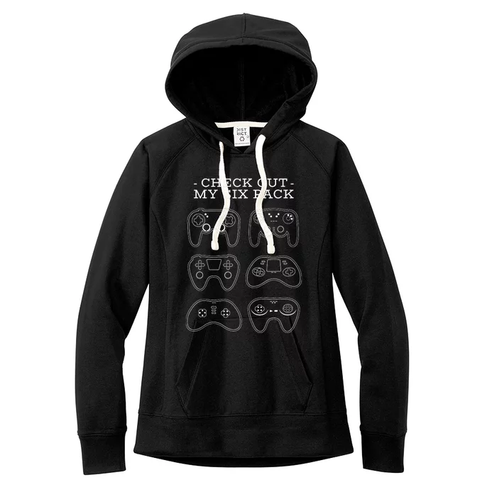 Gaming For Funny Video Games Gamer Women's Fleece Hoodie