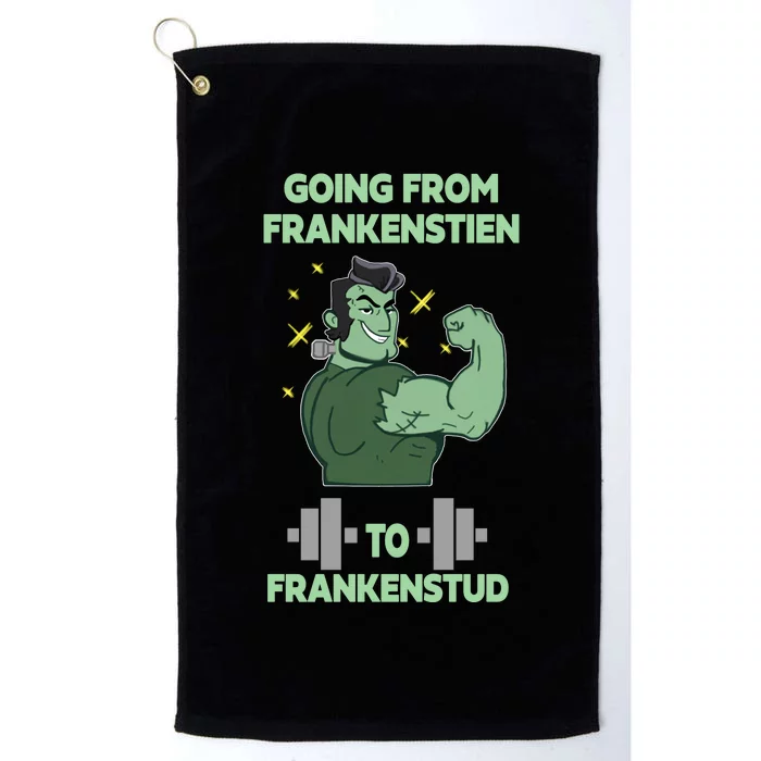 Going From Frankenstein To Frankenstud Platinum Collection Golf Towel