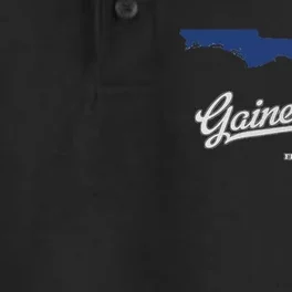 Gainesville Florida FL Map Dry Zone Grid Performance Polo