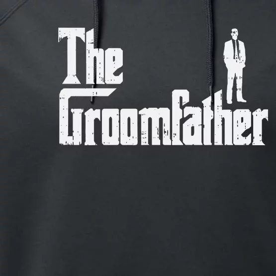 Groom Father Funny Wedding Party Rehearsal Dinner Dad Gift Performance Fleece Hoodie