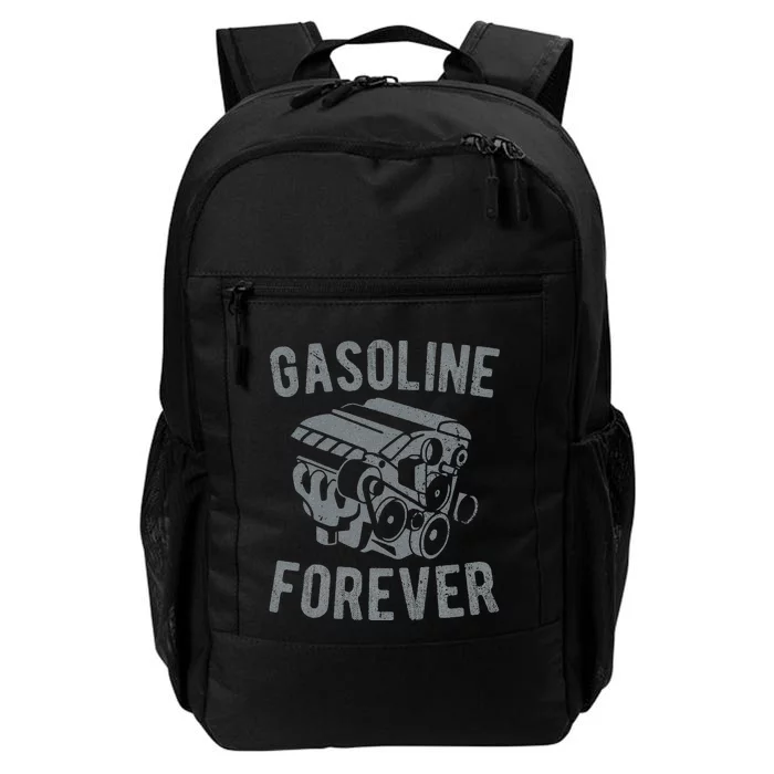 Gasoline Forever funny Gasoline gas cars tees Daily Commute Backpack