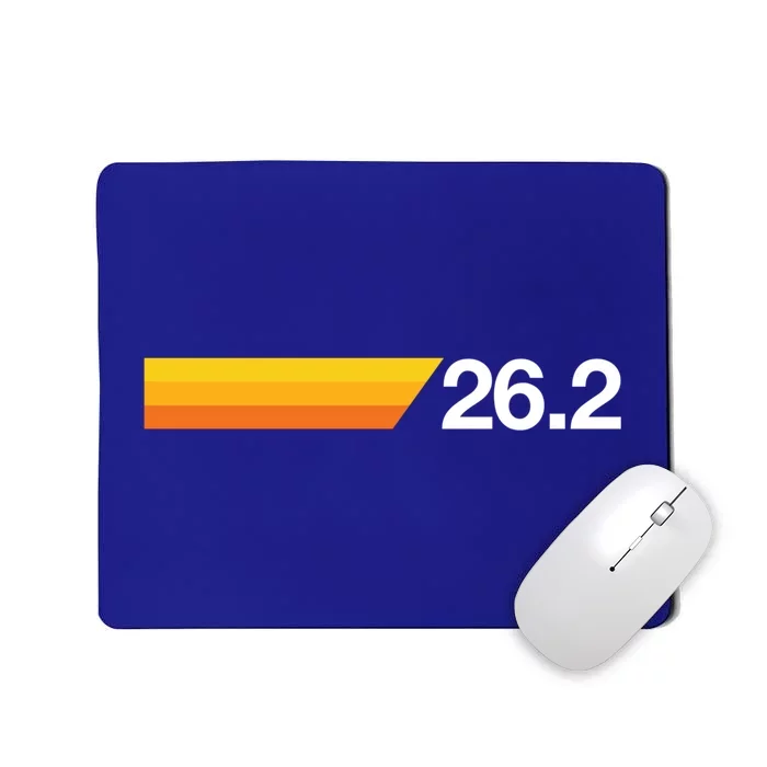 Gift For First Marathon 26 2 Marathoner Retro Runner Gift Mousepad